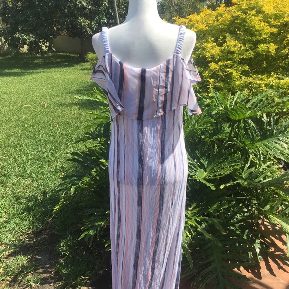 Long sleeveless dress - Picture 4 of 6